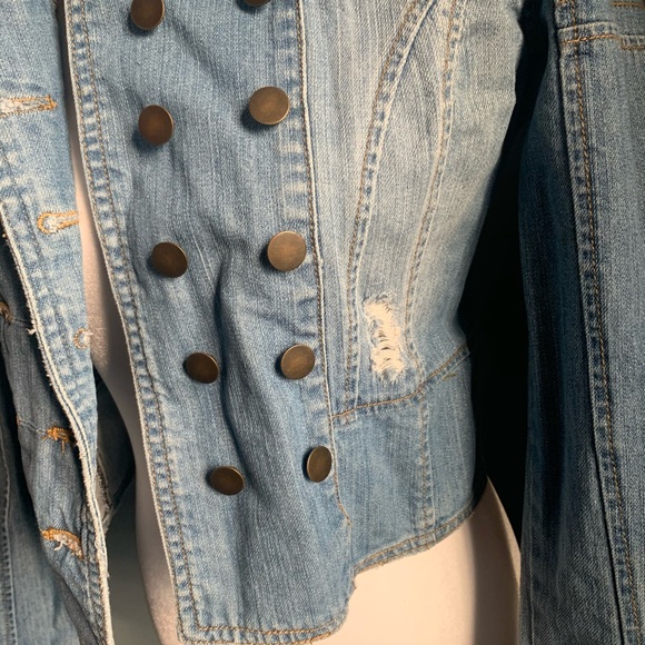 Dollhouse Jackets & Coats Dollhouse Distressed Denim Jean Jacket